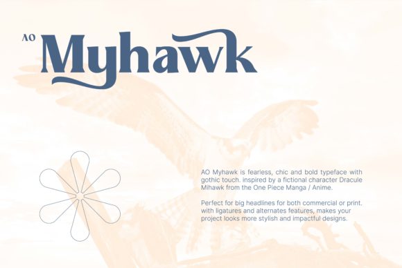 AO Myhawk: A Display Font for Bold Branding