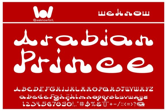 Arabian Prince: A Display Font That Elevates Editorial Design