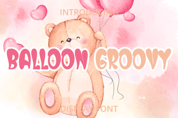 Balloon Groovy Font for Vibrant Editorial Design