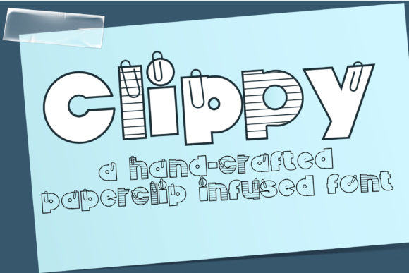 Clippy Display Font for Editorial Design
