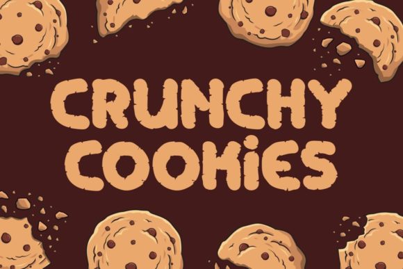 Crunchy Cookies Font for Polished Branding