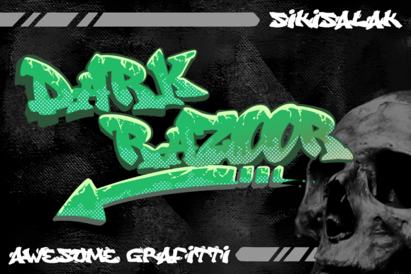 Dark Razoor: A Stylish Display Font for Modern Campaigns