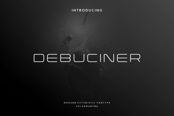 Debuciner: A Modern Display Font for Editorial Projects