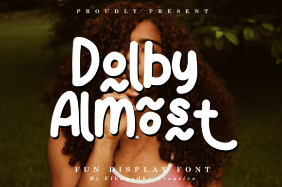 Dolby Almost: A Display Font for Bold Statements