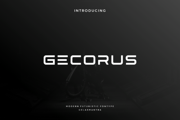 Gecorus: A Modern Display Font for Editorial Projects