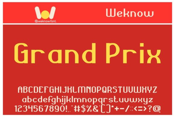Grand Prix Font for Eye-Catching Brand Content