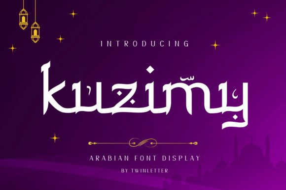 Kuzimy Arabic Style Font for Editorial Design