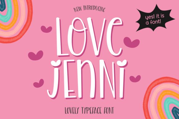 Love Jenni Font for Editorial Design and Content Creation