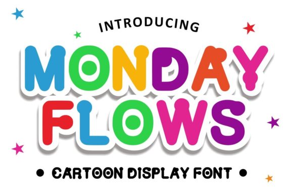 Monday Flows: A Gentle Display Font for Modern Editorial Design