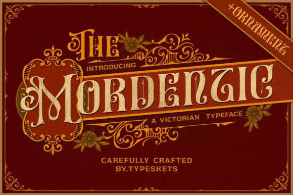 Mordentic Font for Polished Branding and Vintage Vibes