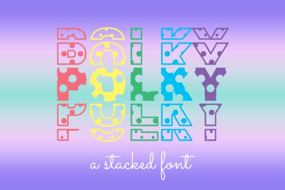 Polky Font for Eye-Catching Brand Content