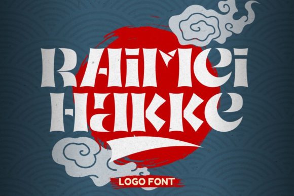 Raimei Hakke: A Japanese-Inspired Display Font for Editorial Design