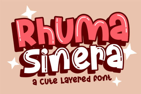 Rhuma Sinera: A Cool and Friendly Display Font for Creative Projects