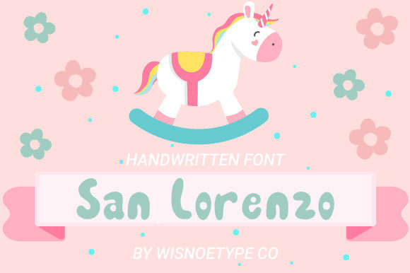 San Lorenzo: A Display Font with Hand-Drawn Charm for Web Design