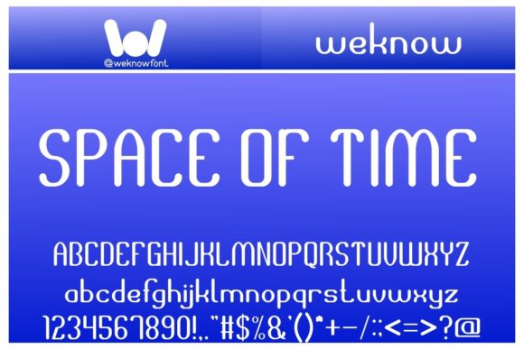 Space of Time: A Tech-Inspired Font for Bold Web Design