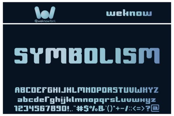 Symbolism Font for Stronger Campaign Messaging