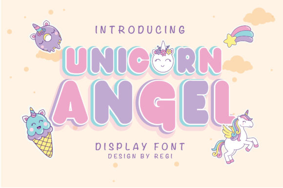 Unicorn Angel: A Font That Elevates Campaign Design